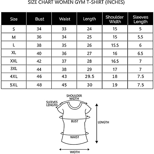 Women's Round Neck Dry Fit Gym Sports T-Shirt
