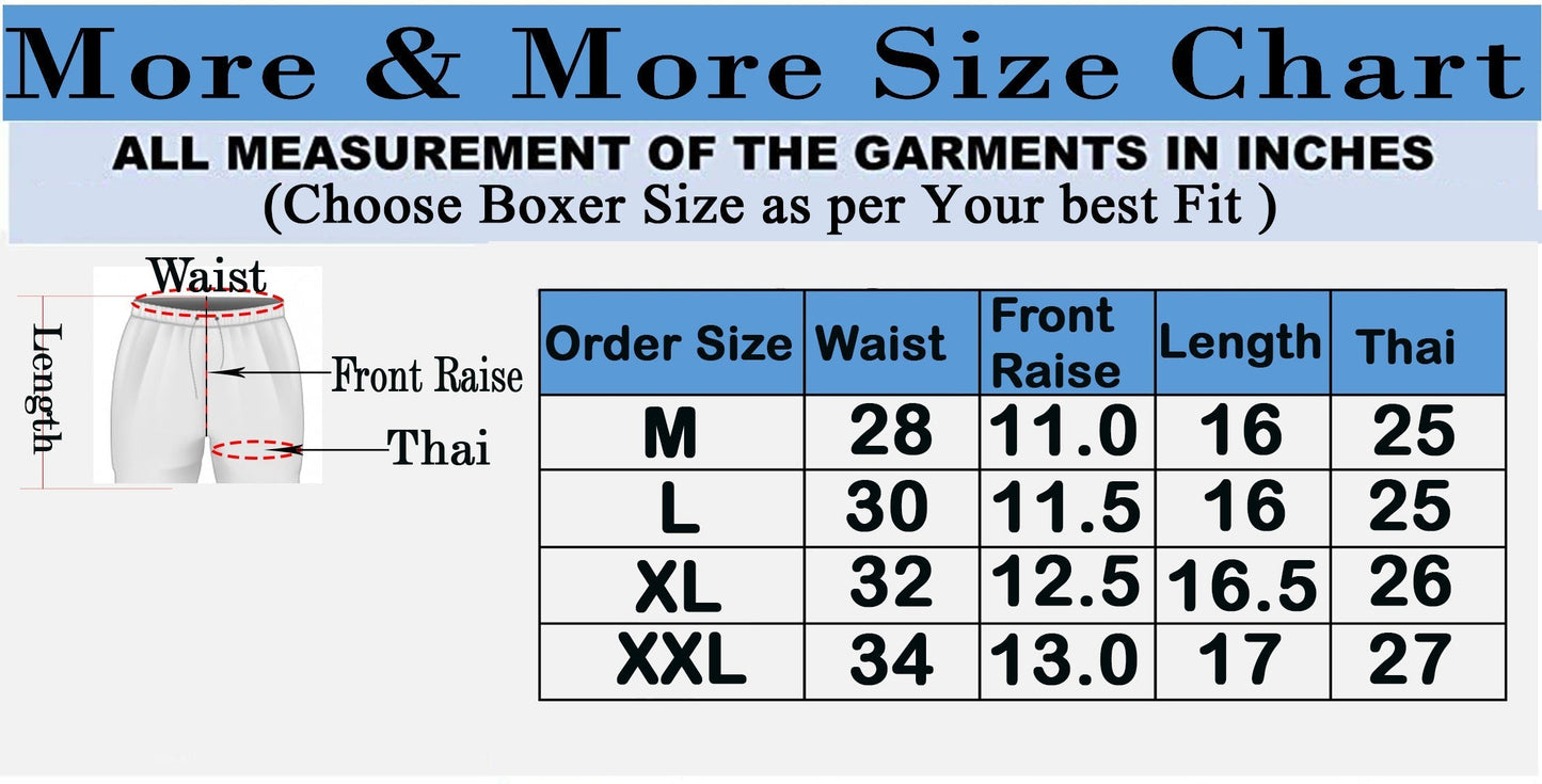 More & More Girl's Regular Boxer Shorts