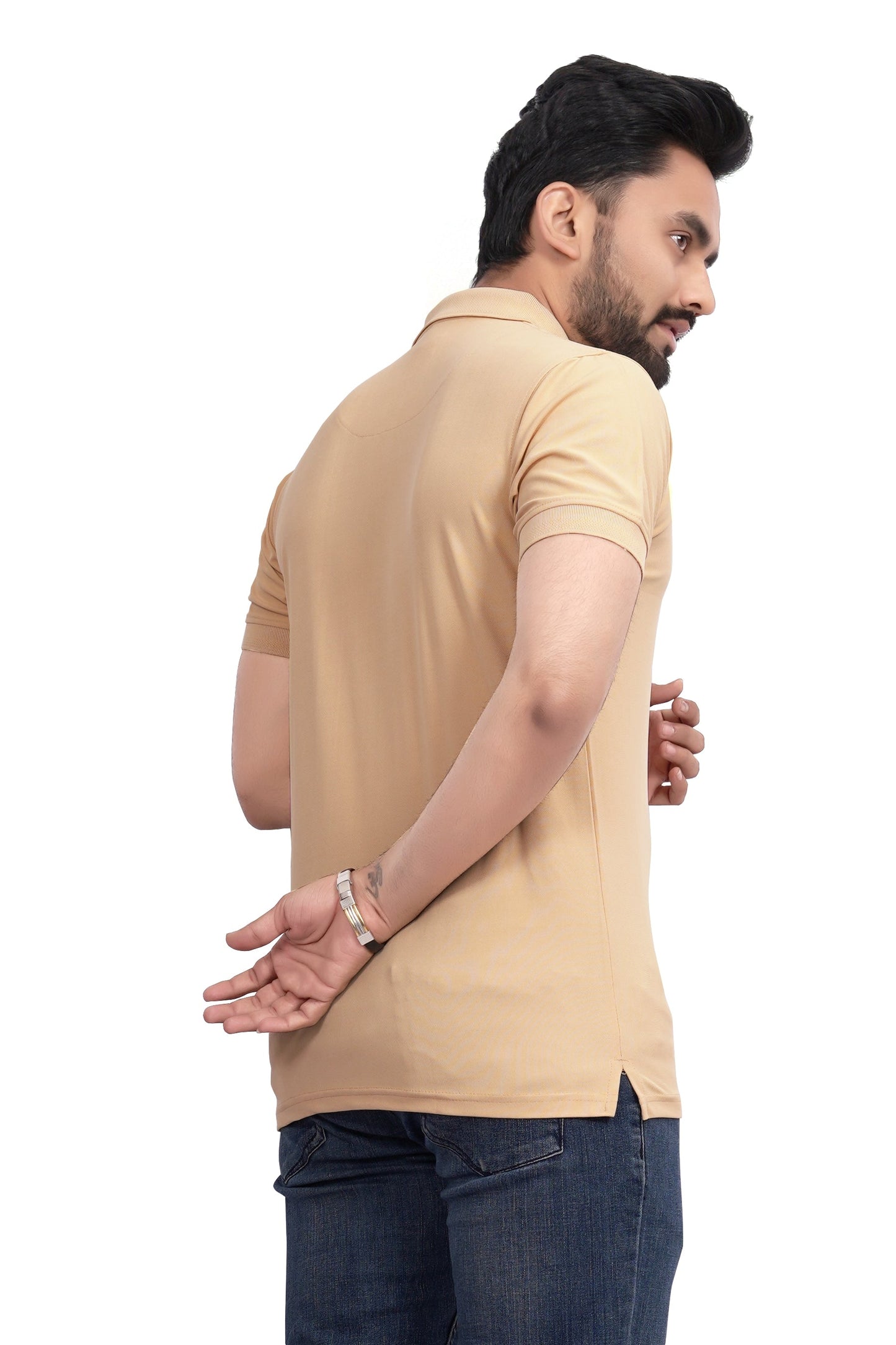 Buy Polo knit collar Tshit for Men Chiku online