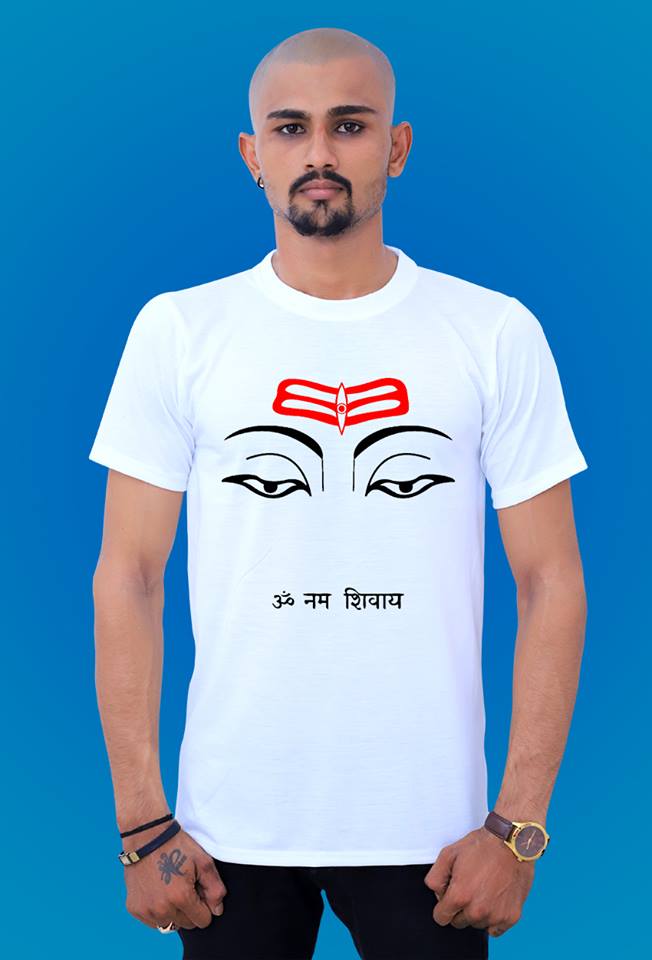 om nam shivay t shirt by tshirt factory india