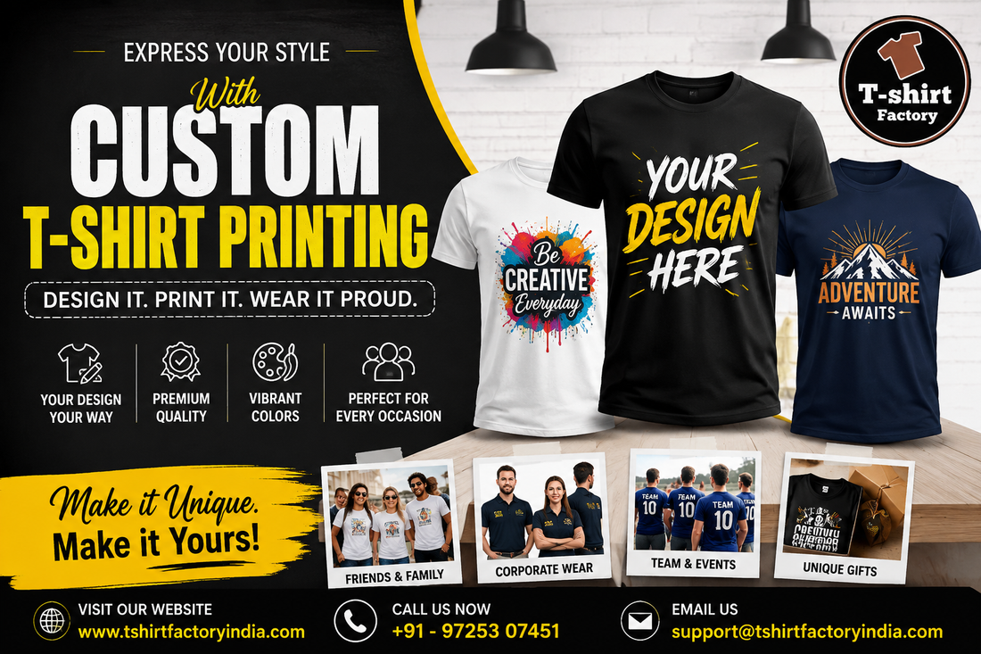 Wholesale T-Shirt Manufacturer: Why Tshirt Factory India Ships Worldwide
