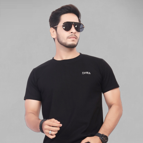 Buy Cotton Round Neck Tshirt