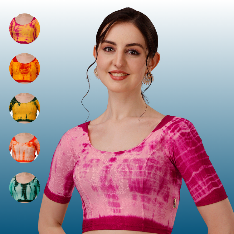 Buy Readymade  Blouses Online Shibori by sft