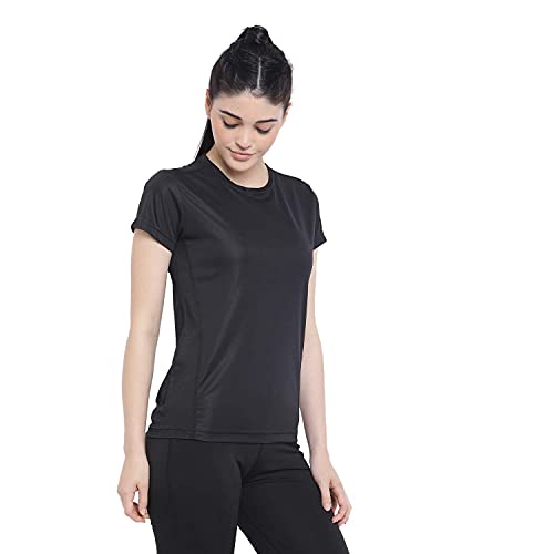 Women's Round Neck Dry Fit Gym Sports T-Shirt