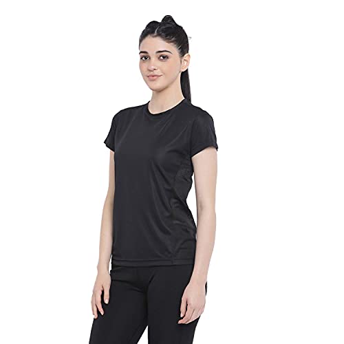 Women's Round Neck Dry Fit Gym Sports T-Shirt