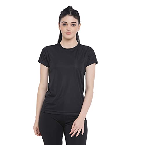 Women's Round Neck Dry Fit Gym Sports T-Shirt