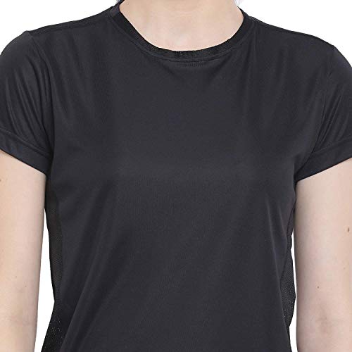 Women's Round Neck Dry Fit Gym Sports T-Shirt