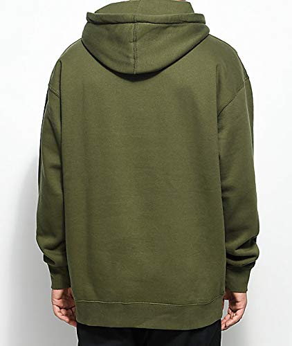 Men's Regular Fit Dont Quit Printed Cotton Hoodie