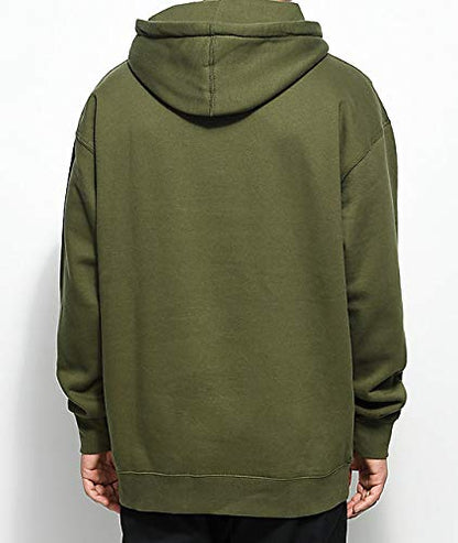 Men's Regular Fit Dont Quit Printed Cotton Hoodie