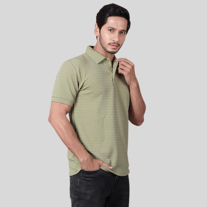 Men's Regular Fit Polo T-Shirt | Half Sleeve | Lightweight Polyester