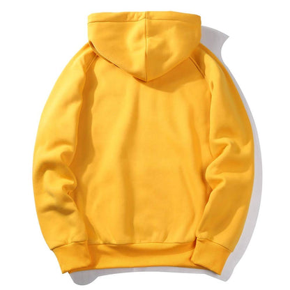 Men's Regular Fit Dont Quit Printed Cotton Hoodie