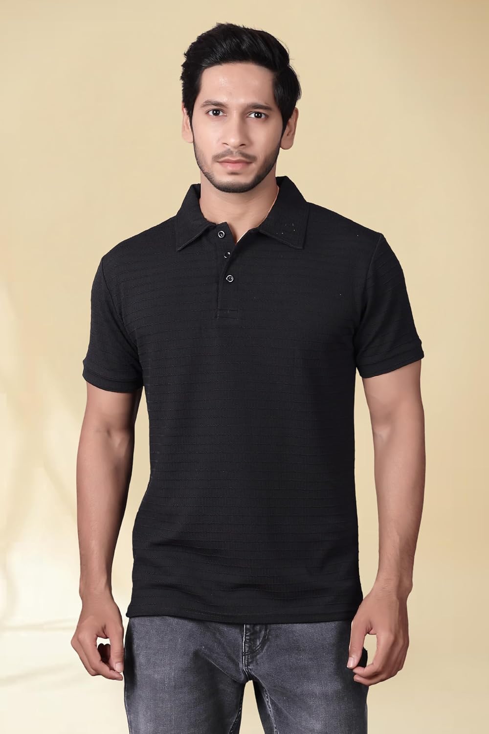 Men's Regular Fit Polo T-Shirt | Half Sleeve | Lightweight Polyester