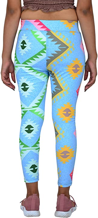 Printed Women Multicolor Tights Design 9