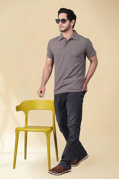 Men's Regular Fit Polo T-Shirt | Half Sleeve | Lightweight Polyester