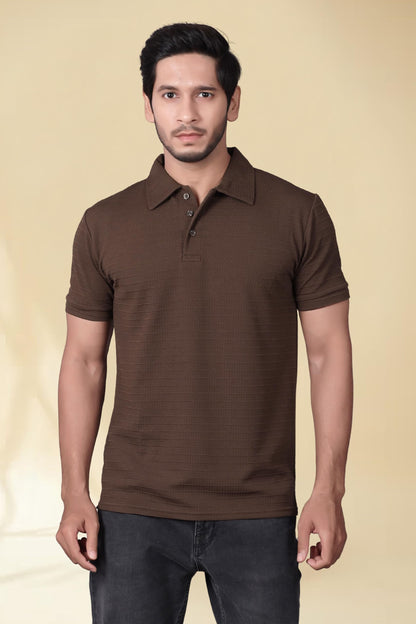 Men's Regular Fit Polo T-Shirt | Half Sleeve | Lightweight Polyester