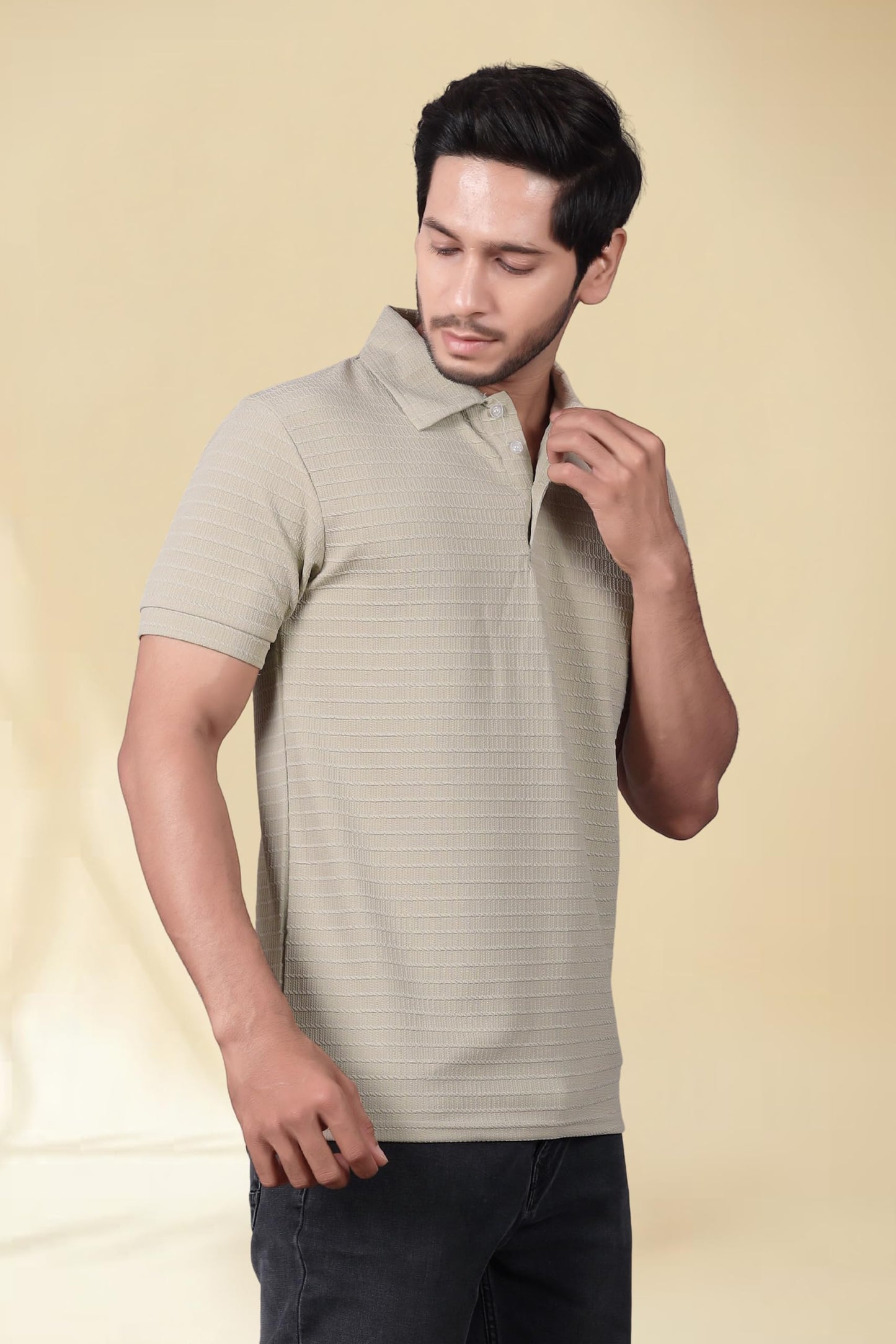 Men's Regular Fit Polo T-Shirt | Half Sleeve | Lightweight Polyester