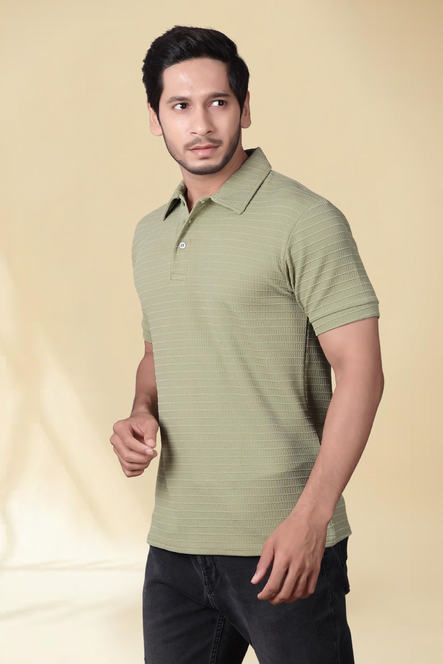 Men's Regular Fit Polo T-Shirt | Half Sleeve | Lightweight Polyester