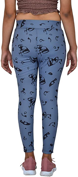 Printed Women Multicolor Tights Design 5