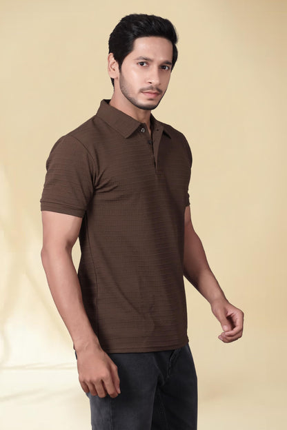 Men's Regular Fit Polo T-Shirt | Half Sleeve | Lightweight Polyester