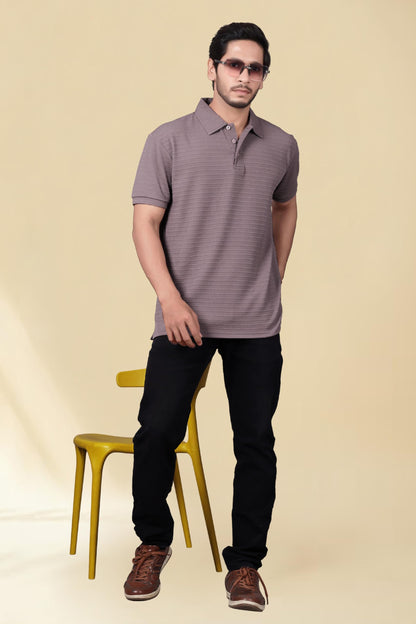 Men's Regular Fit Polo T-Shirt | Half Sleeve | Lightweight Polyester