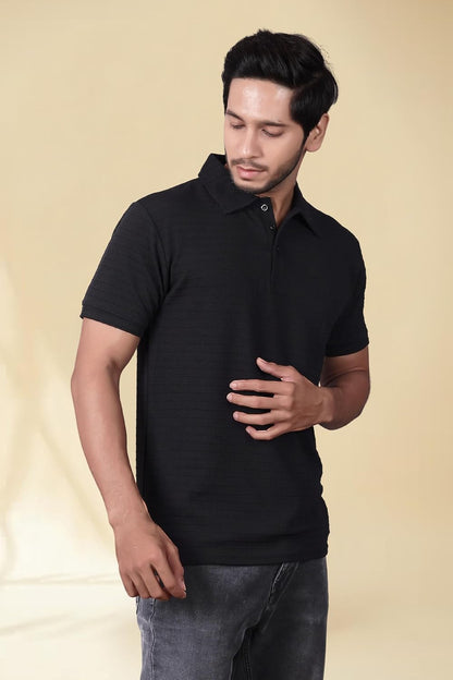 Men's Regular Fit Polo T-Shirt | Half Sleeve | Lightweight Polyester