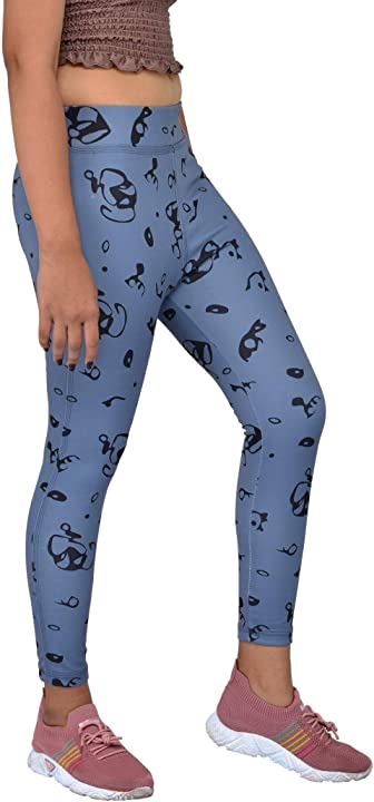Printed Women Multicolor Tights Design 3