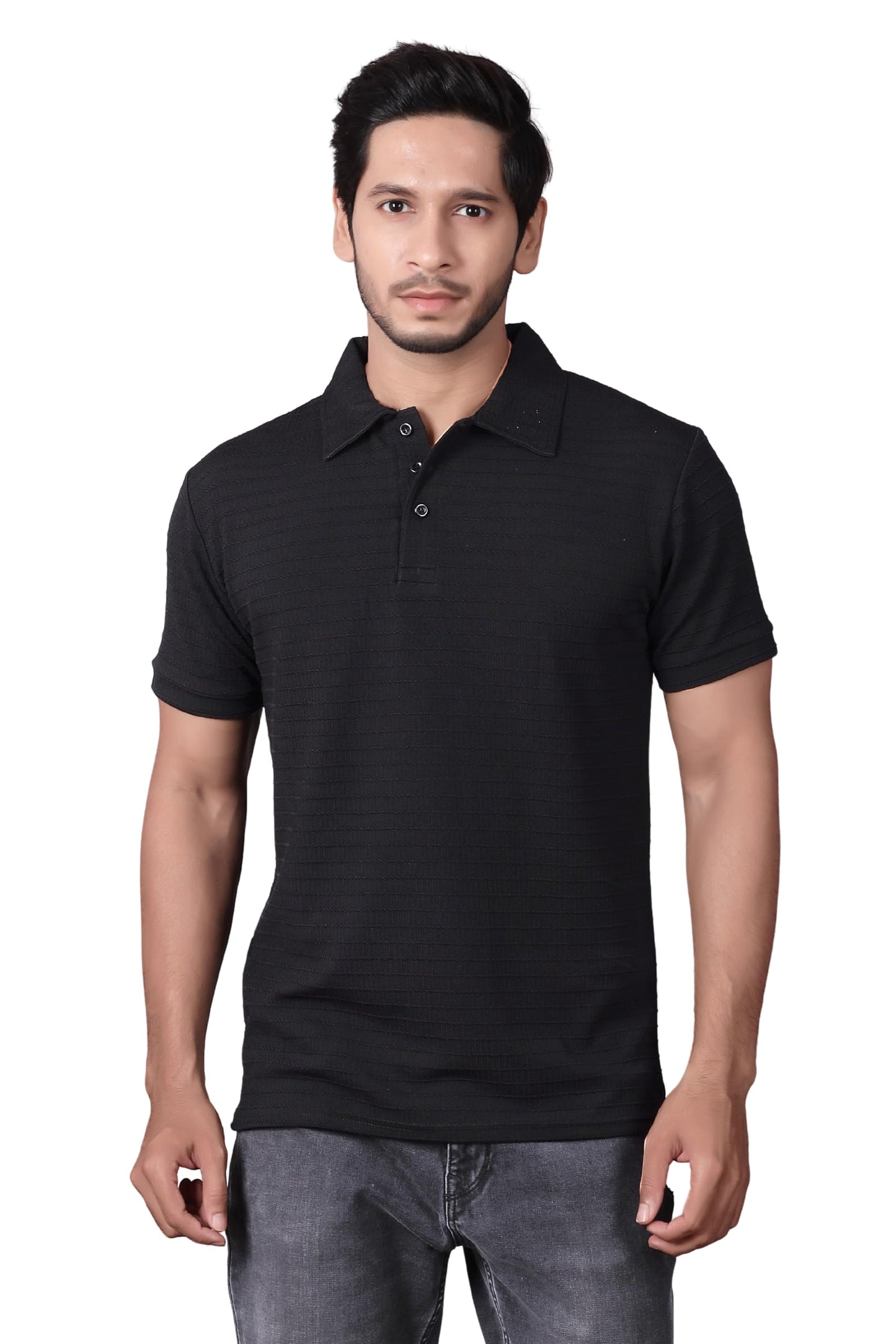 Men's Regular Fit Polo T-Shirt | Half Sleeve | Lightweight Polyester