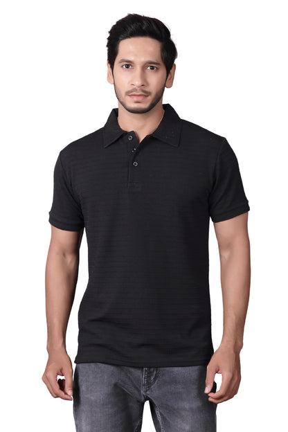 Men's Regular Fit Polo T-Shirt | Half Sleeve | Lightweight Polyester
