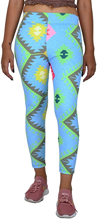 Printed Women Multicolor Tights Design 9