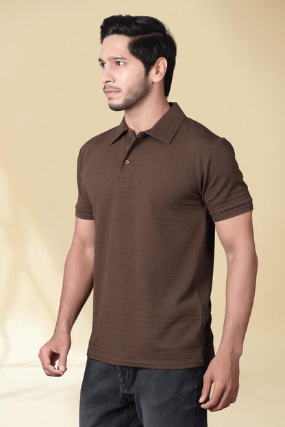 Men's Regular Fit Polo T-Shirt | Half Sleeve | Lightweight Polyester