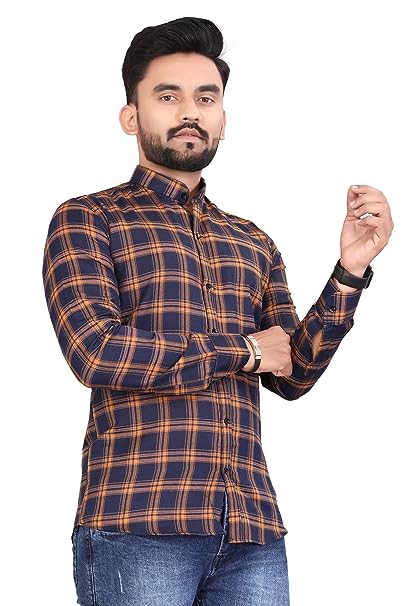 Men's Checkered Slim fit Casual Shirt