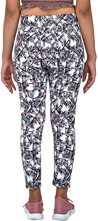 Printed Women Multicolor Tights Design 3