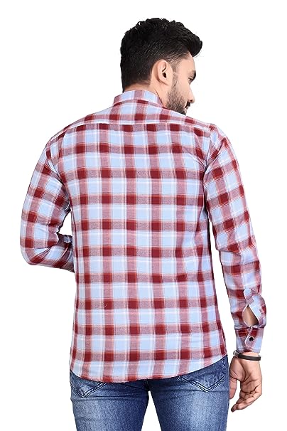 Men's Checkered Slim fit Casual Shirt