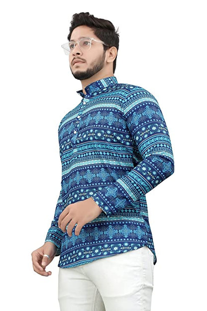 Casual Short Kurta for Men - Design 2