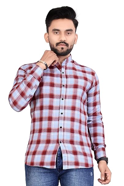 Men's Checkered Slim fit Casual Shirt