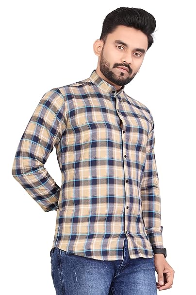 Men's Checkered Slim fit Casual Shirt