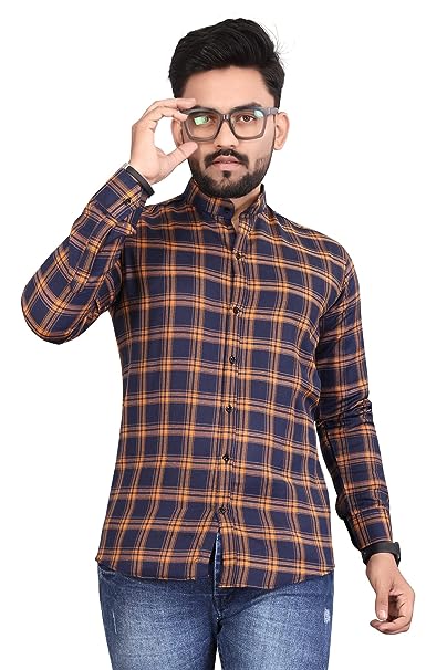 Men's Checkered Slim fit Casual Shirt