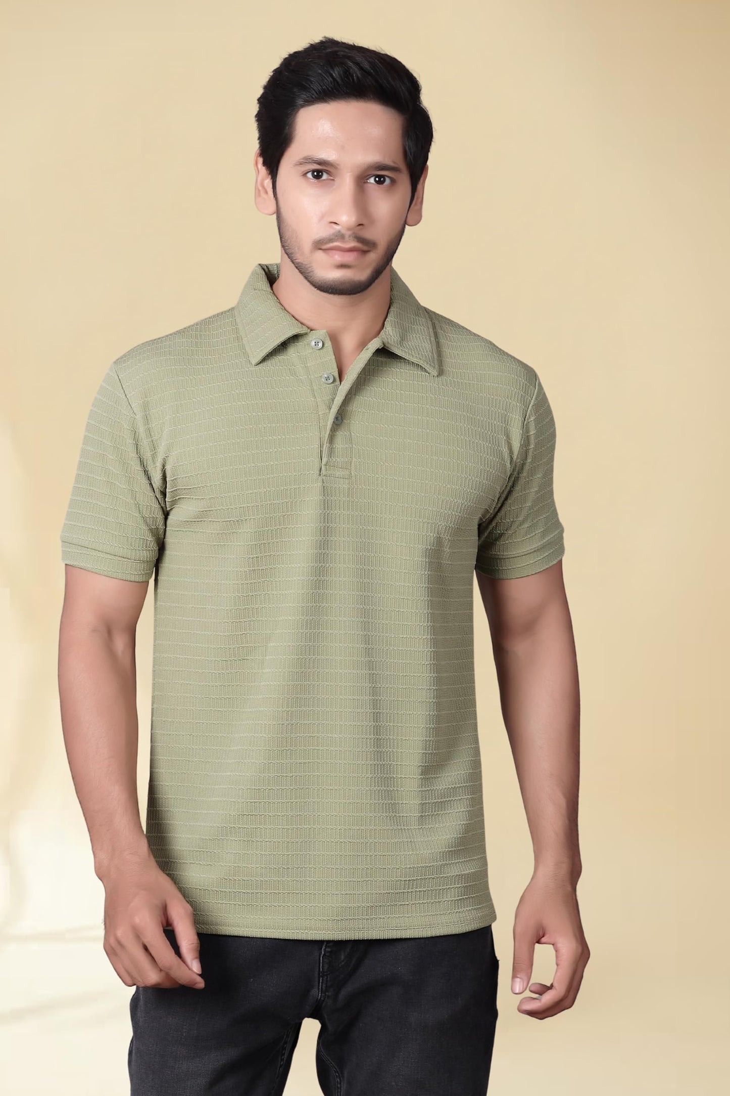 Men's Regular Fit Polo T-Shirt | Half Sleeve | Lightweight Polyester