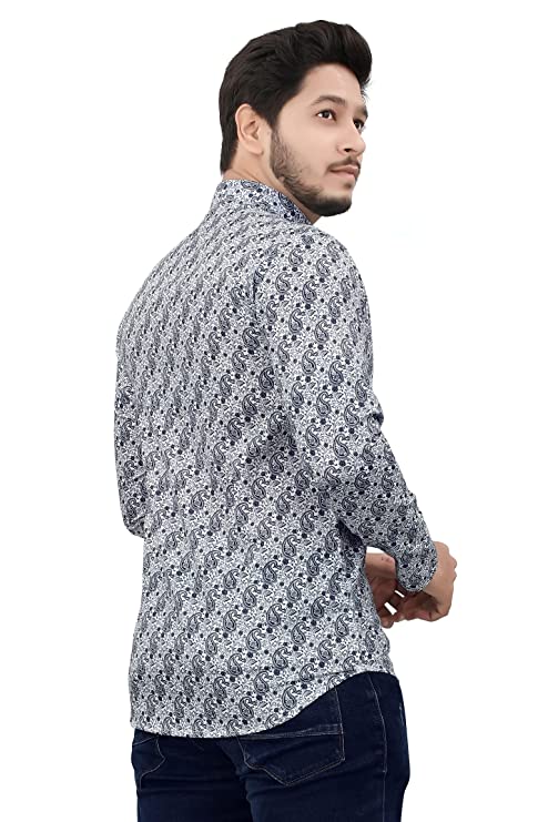 Casual Short Kurta for Men - Design 12
