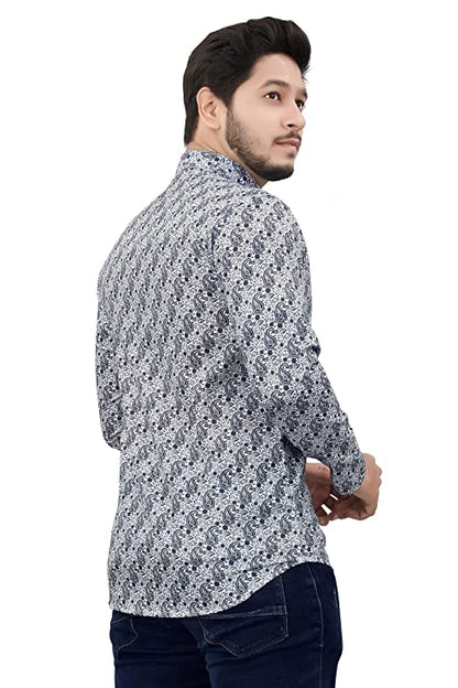 Casual Short Kurta for Men - Design 12