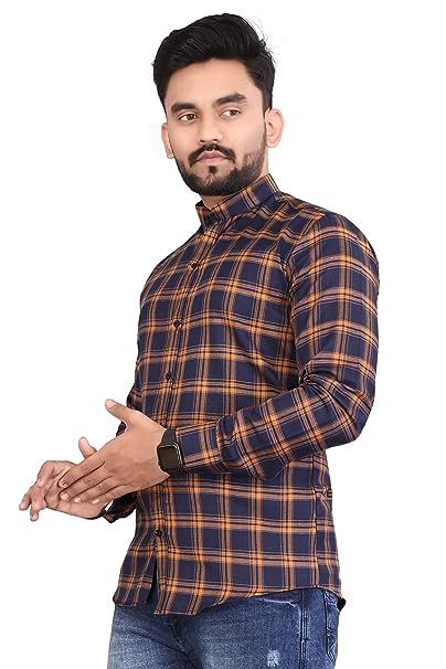 Men's Checkered Slim fit Casual Shirt