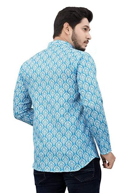 Casual Short Kurta for Men - Design 7