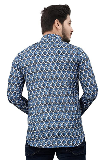 Casual Short Kurta for Men - Design 8