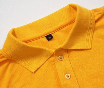 Buy Cotton Polo T-shirt for Men Mustard Yellow online