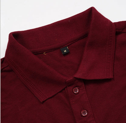 Buy Cotton Polo T-shirt for Men Maroon online