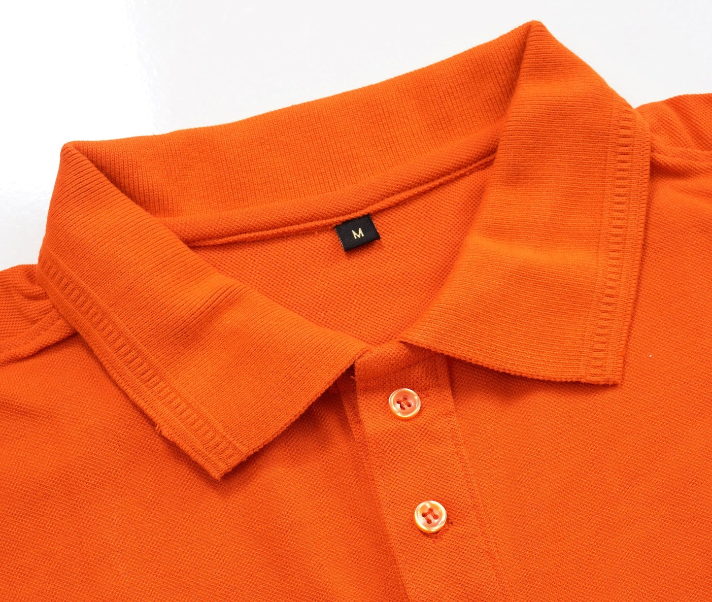 Buy Cotton Polo T-shirt for Men Orange online