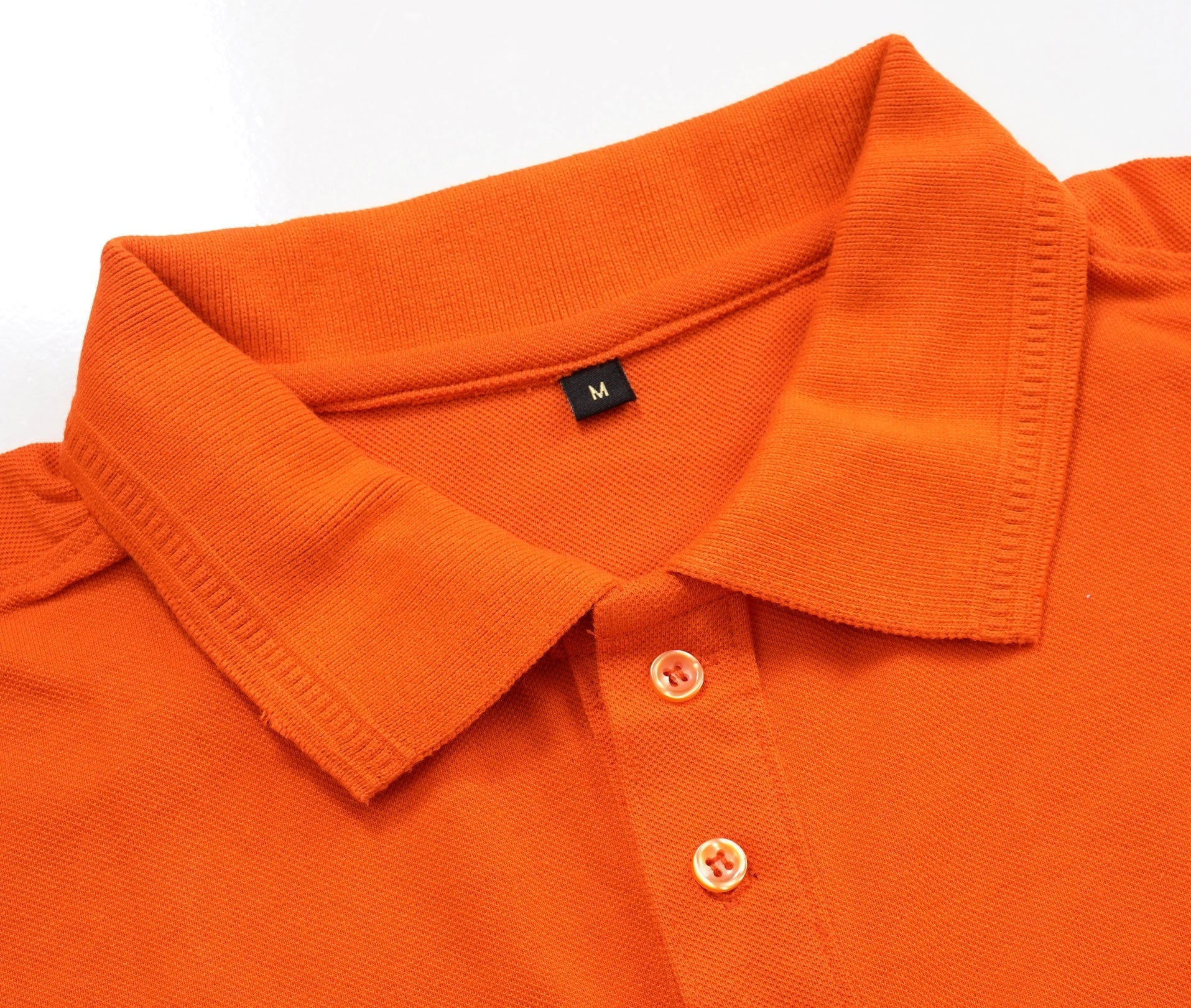 Buy Cotton Polo T-shirt for Men Orange online