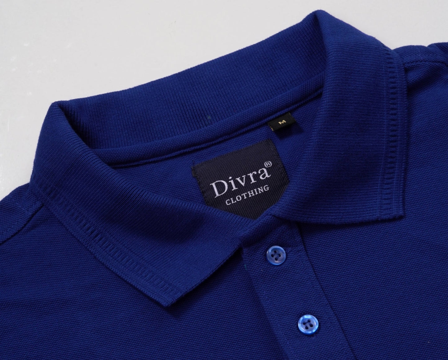 Buy Cotton Polo T-shirt for Men Royal Blue online