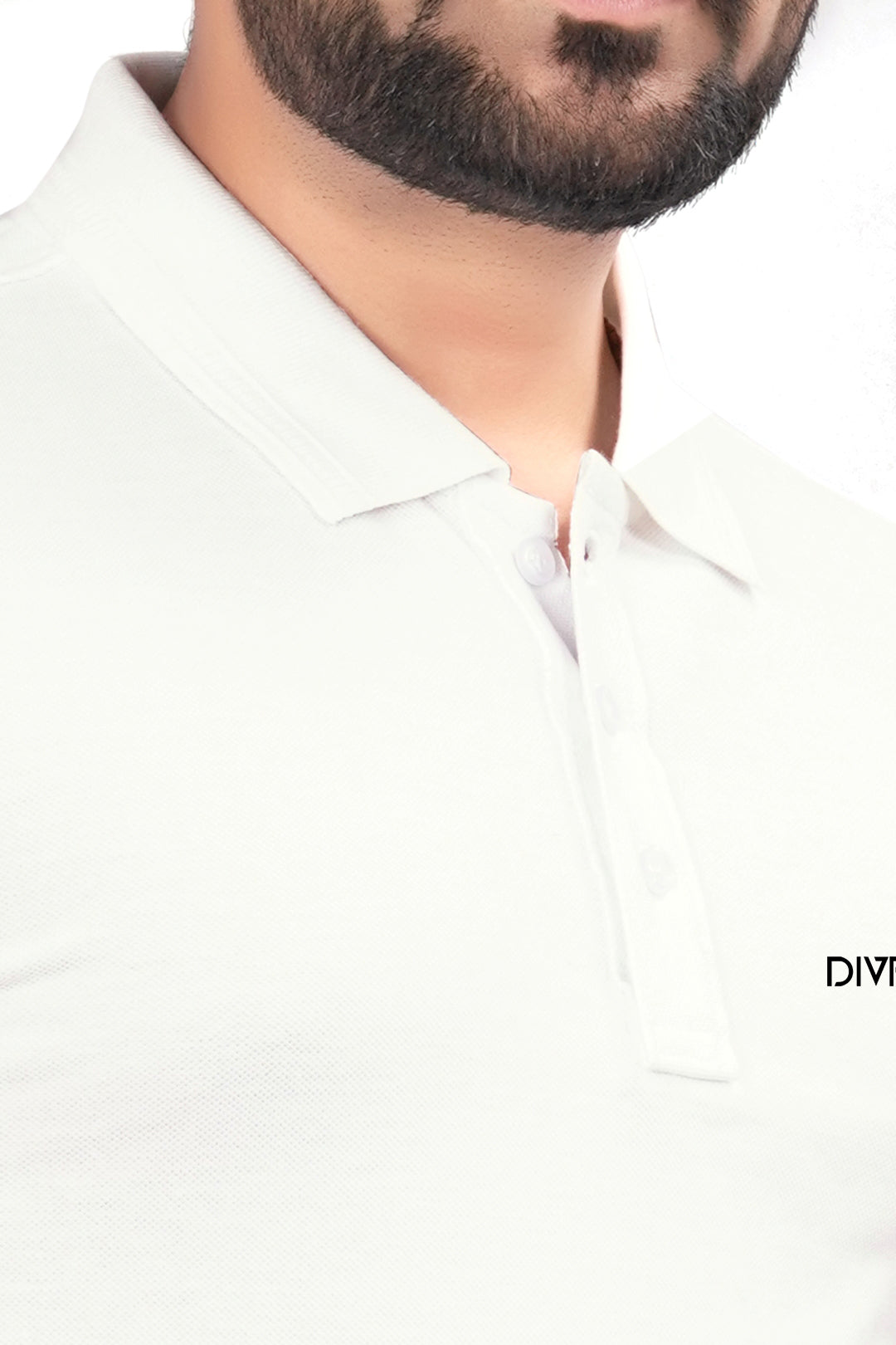 Buy Cotton Polo T-shirt for Men White online
