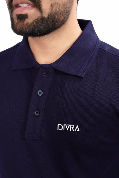 Buy Lacosta Polo Tshirt for Men Navy Blue online